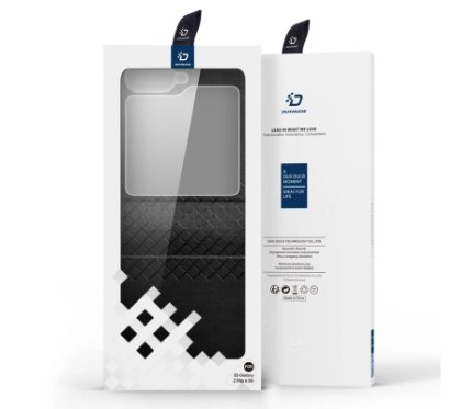 Covers DUX Bril Series Case for_ Samsung Z Flip6_Flip7 FE_W25 Flip Black