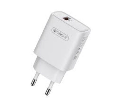 Chargers + Cables Yison Celebrat C_H13_EU_18W Fast charger white