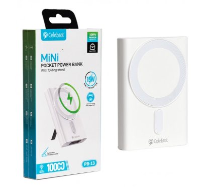 Power Banks Yison Celebrat PB_13 Mini 10000mha 15W White