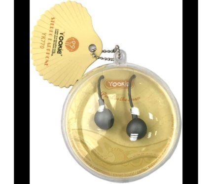 Wire Headset  Yookie Headphone YK770 Black