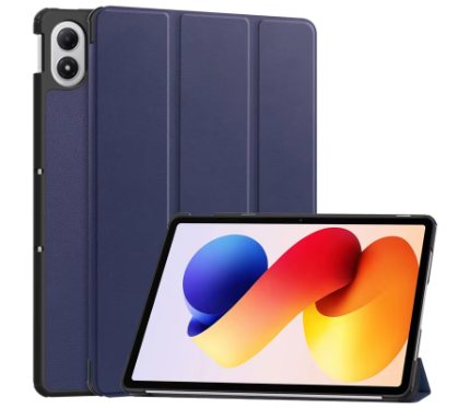 Covers Alpha Lo Book Case for Redmi Pad2 Pro Dark Blue