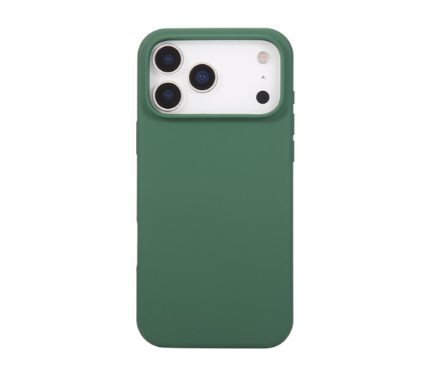 Covers  Iphone 17 Pro Max Silicone case dark green