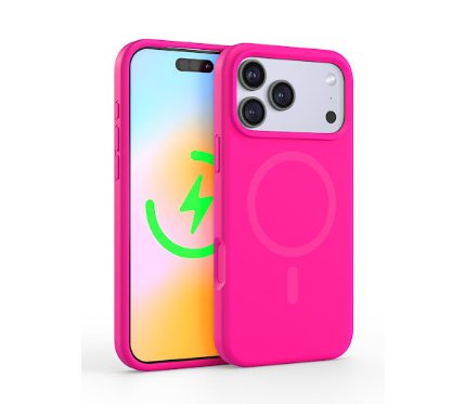 Covers   Iphone 17 Pro Max Silicone case Pink