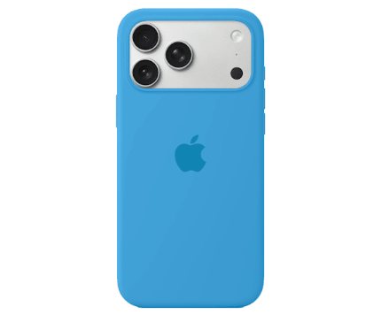 Covers  Iphone 17 Pro Max Silicone case blue