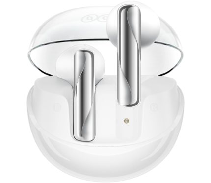 Wireless Earphones  QCY Aily Buds Clear Blutooth White