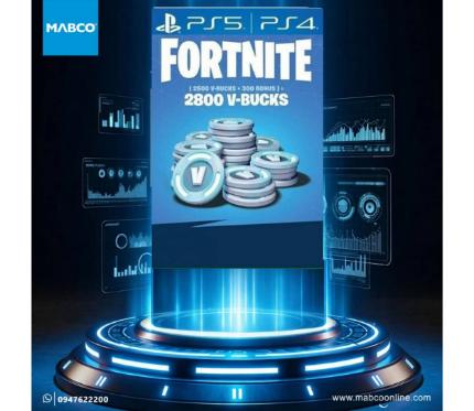 CD library  Fortnite Card 2800 Vbucks USA
