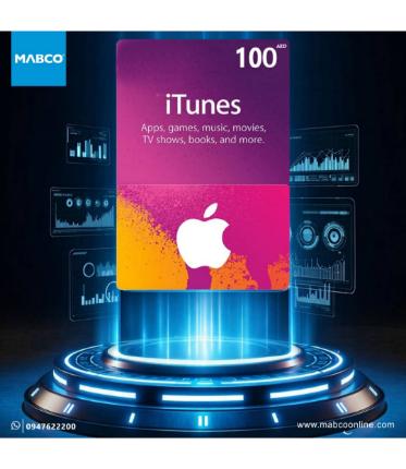 CD library  iTunes Card UAE 100