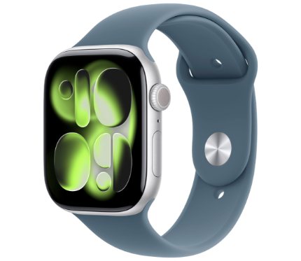 Iphone Accessories Apple Watch S11 GPS Silver Aluminum Case With Band 46MM