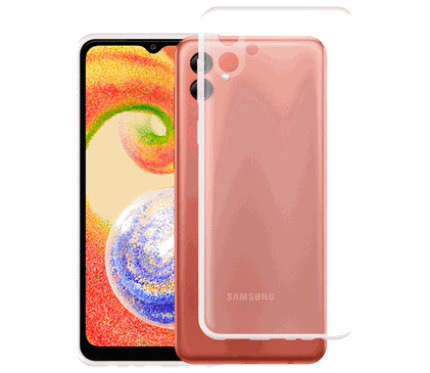 Covers Alpha LOLA Hard TPU Back Cover for Samsung A04 4G clear
