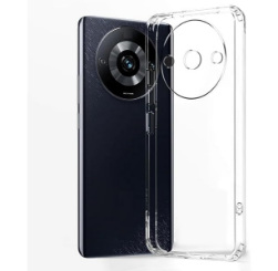 Alpha LOLA Hard TPU Back Cover for Redmi A3 clear