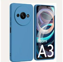 Alpha LOLA Hard TPU Back Cover for Radmi A3 Turquoise