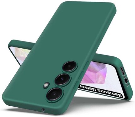 Covers X Level Back Cover Thin Series For SAM A35 5G dark green