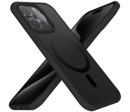 Covers X Level Back Cover Mystic Shadow Magnet For IP15 Pro 6.1 Black