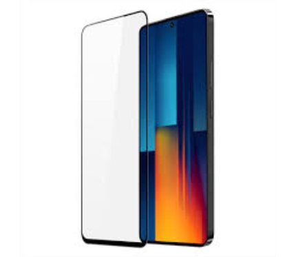 Screen Protector DUX 9D Full Screen Glass_Black For Redmi Note 13_13 Pro_Poco M6 Pro_ Poco X6 5G