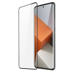 DUX CURVED_ 65 Full Screen Glass_Black For Redmi Note 13 Pro Plus