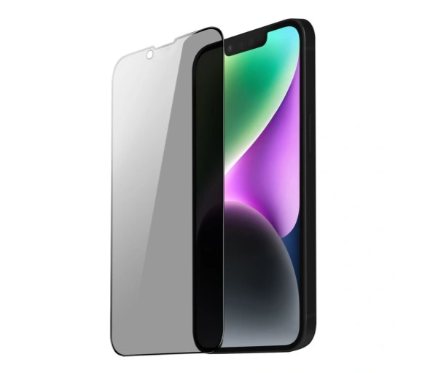 Screen Protector DUX PRIVACY_N Full Screen Glass_Black For iPhone 15
