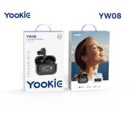 Wireless Earphones  Yookie Blutooth YW08 Wireless earbuds White