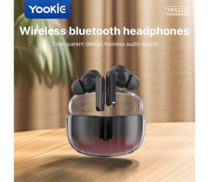 Wireless Earphones  Yookie Blutooth YKS111 Wireless earbuds Black