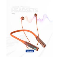Yookie Blutooth YF17 Neckband_ Wireless earphone Orange