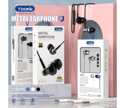 Wire Headset  Yookie Wire Headphone XP211 TYPE-C Wite _Hds