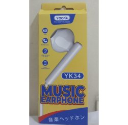 Yookie  Headphone YK34 White _Hdst