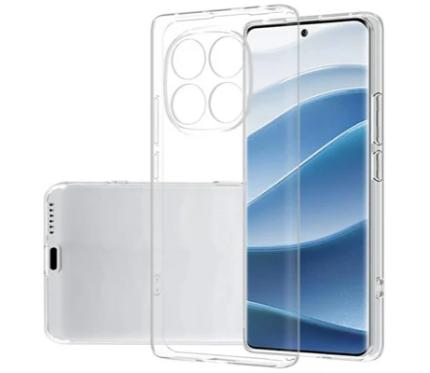 Covers Alpha LOLA Hard TPU Back Cover for Redmi Note 14 pro Plus clear