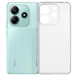 Alpha LOLA Hard TPU Back Cover for Redmi Note 14 4G clear