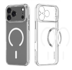 DUX Clin Mag Series Case for iPhone 17 Pro Clear