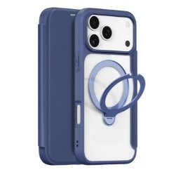 DUX Skin X Pro Series Case for iPhone 17 with Magnetic Stand Blue