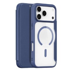 DUX Skin X Pro Series Case for iPhone 17 Pro Max with Magnetic Stand Blue