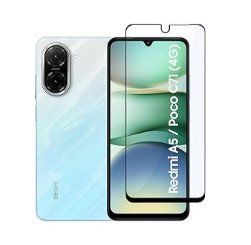 DUX 9D Full Screen Glass_Black For Redmi RM A5 4G_Poco C71