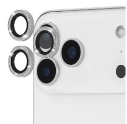 DUX HAWK Series Camera Lens Protector for iPhone 17 Pro_17 Pro Max Silver