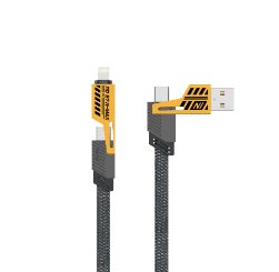 Yookie 4IN1 CB95 Fast Data 65W Cable Black