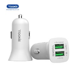 Yookie fast Car Charger PC17_18W White