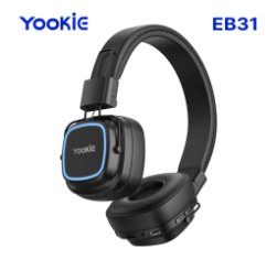 Yookie Blutooth EB31 Bass Wireless Headphone Black