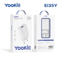 Yookie Ei35Y Micro fast charger 2.4A_ White