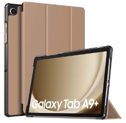 Alpha Lo Book Case for Samsung A9 plus Gold