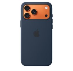 Iphone 17 Pro Max Silicone case dark blue