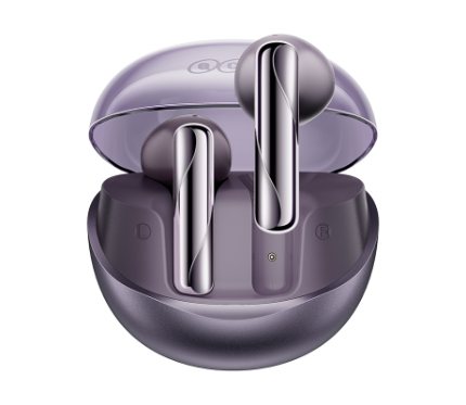 Wireless Earphones  QCY Aily Buds Clear Blutooth Purple