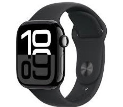 Iphone Accessories Apple Watch S10 GPS Jet black Aluminum Case With Band 42MM