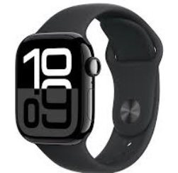 Apple Watch S10 GPS Jet black Aluminum Case With Band 42MM