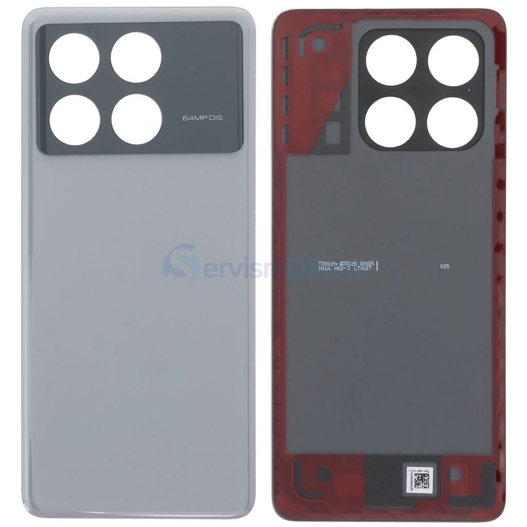 Battery Door Poco X6 Pro Gray