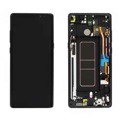 LCD Note 8 with frame Black