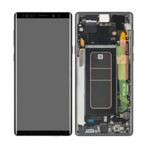  LCD Note 9 DS with frame Black
