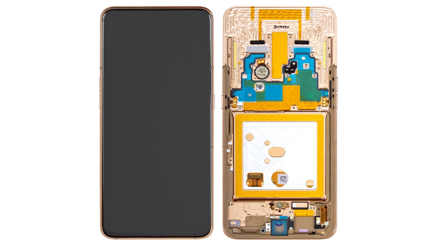 LCD A80 with frame Gold