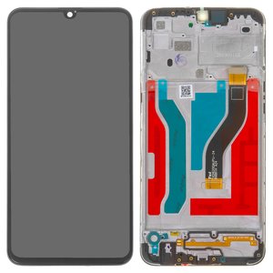 LCD A10s With frame Black