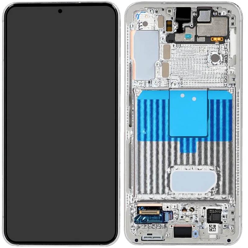 LCD S22 with frame White