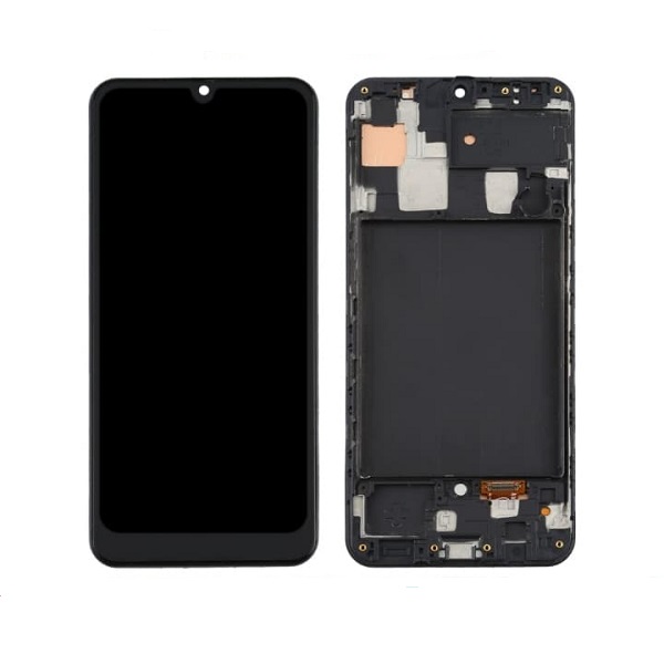 LCD A30 Oled with frame Black