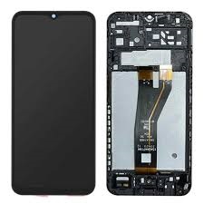 LCD A14_5G 2023 48 charging pin With frame Black