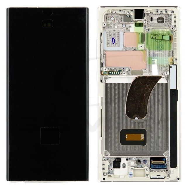 LCD S23 Ultra with frame BEIGE